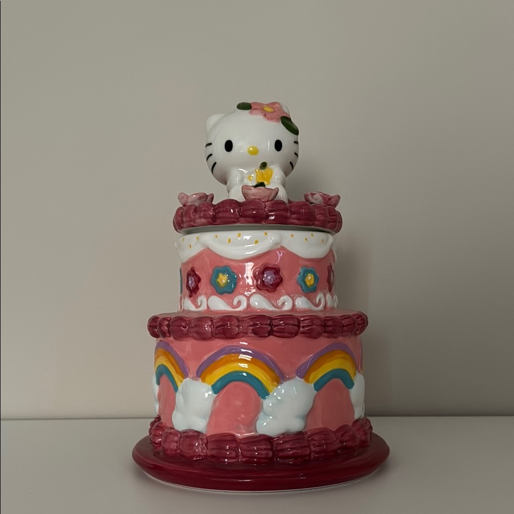 Hello Kitty Pink Cake Ceramic